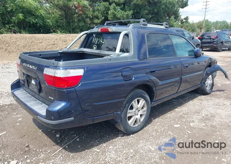 2005 Subaru Baja Turbo из США, поврежденный, VIN 4S4BT63C455108345